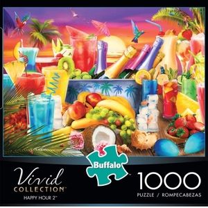 Buffalo Games - Happy Hour 2-1000 Piece Jigsaw Puzzle